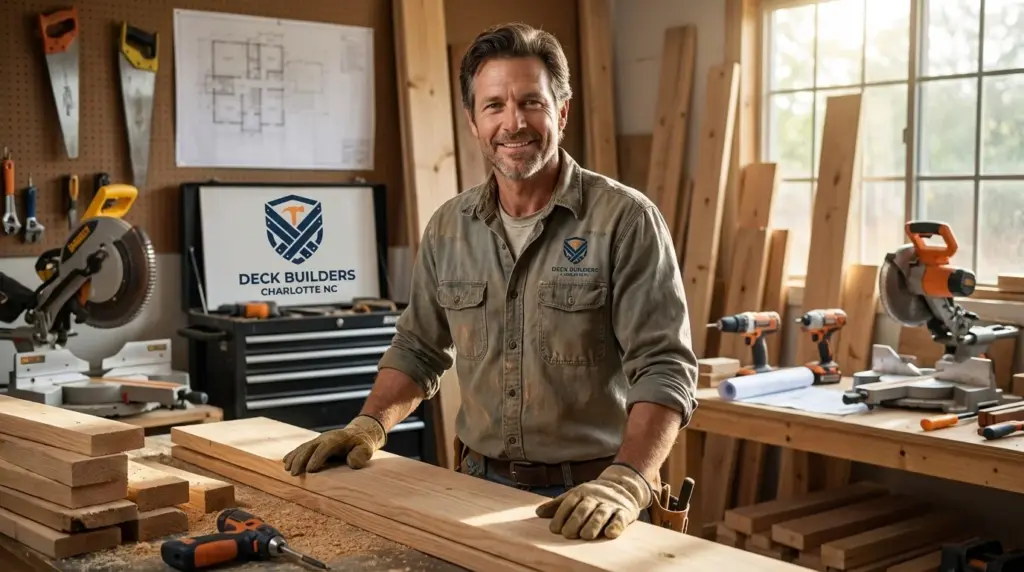 Deck Builders Charlotte nc - Owner Portrait